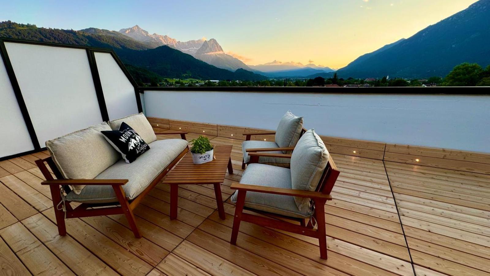 Dachterrasse Panorama-glueck I Garmisch-Partenkirchen