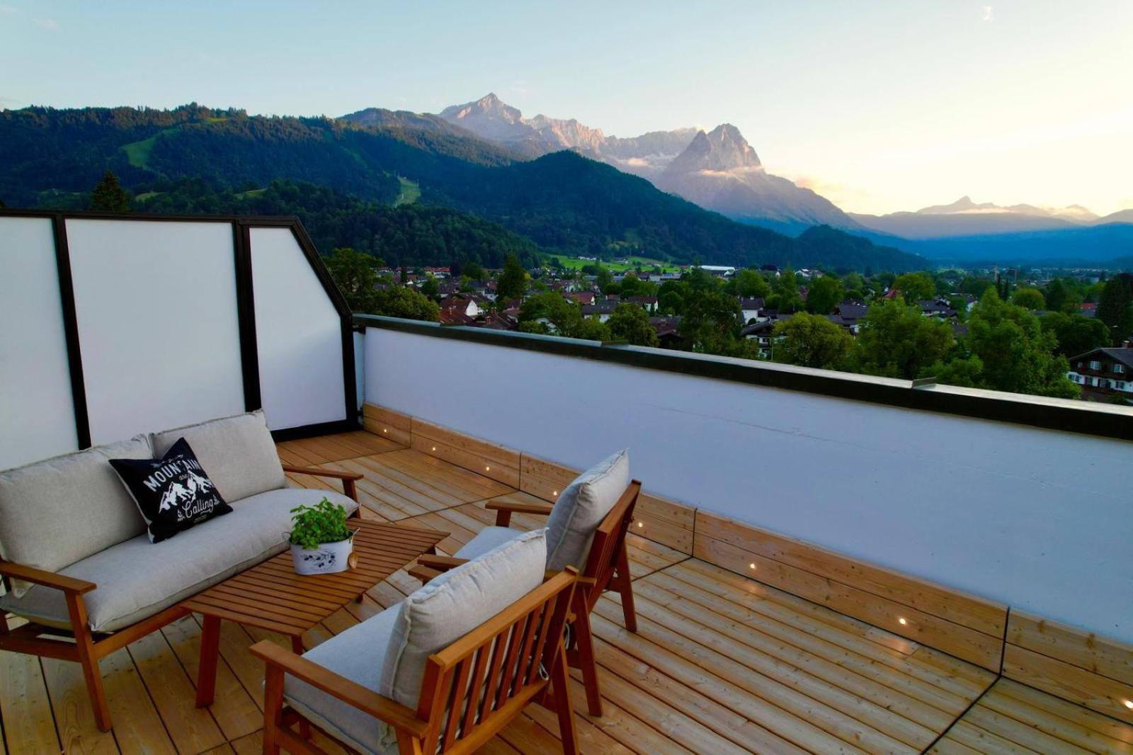 Dachterrasse Panorama-glueck I Apartment