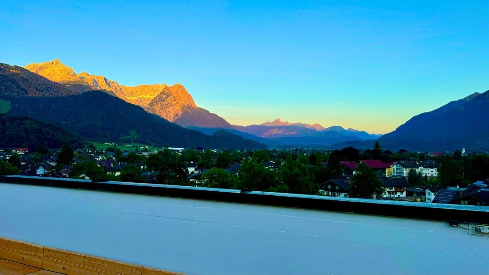 Dachterrasse Panorama-glueck I Apartment Garmisch-Partenkirchen
