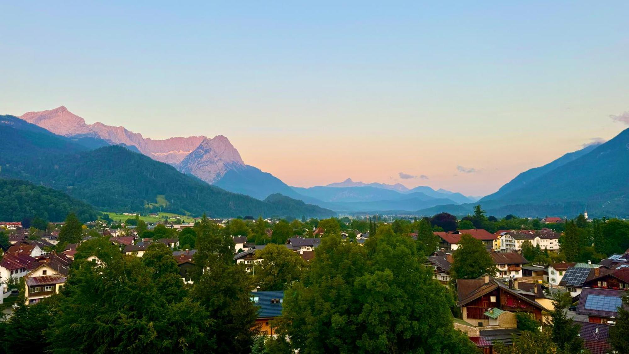 Dachterrasse Panorama-glueck I * Garmisch-Partenkirchen